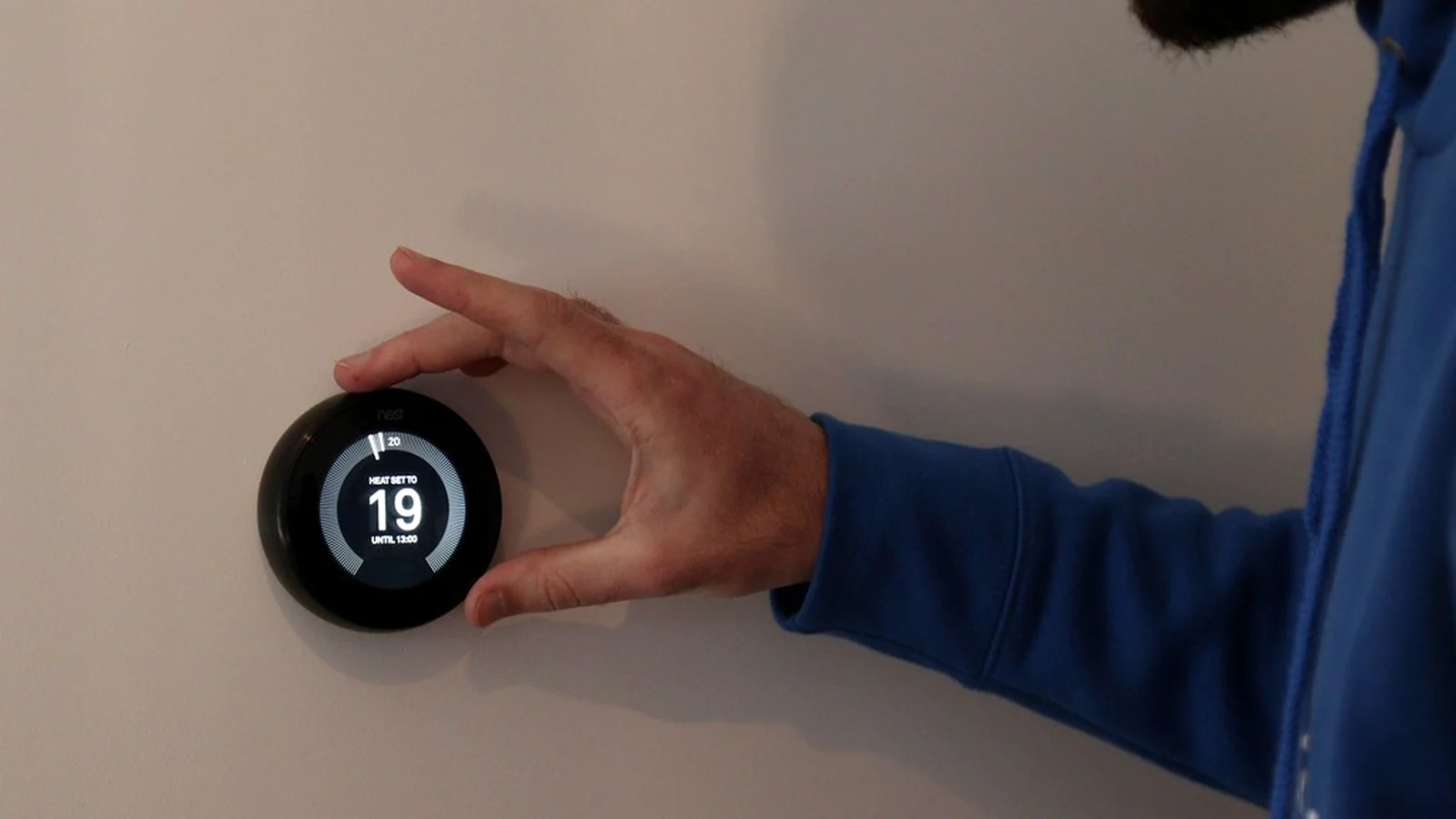 Réglage d’un thermostat connecté mural